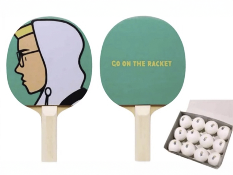 Marcación personalizada de raquetas de tennis de mesa.