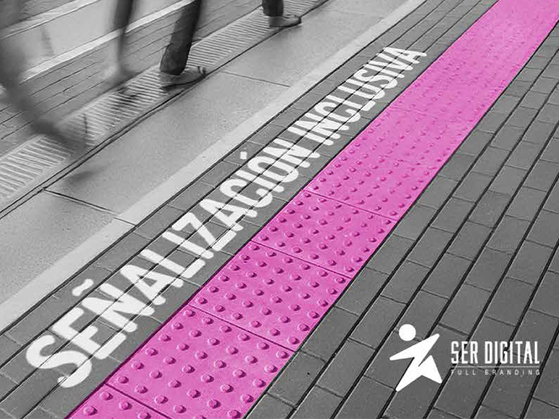 Señalización inclusiva en la ciudad de Bogota Braille, lenguaje de señas